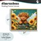 Stupell Industries Cute Happy Highland Cow Floating Frame, design by Momart